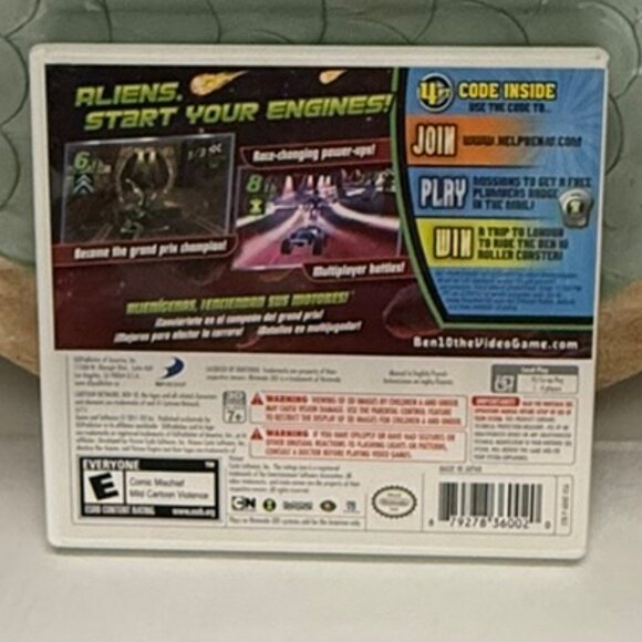NINTENDO Ben 10 Galactic Racing Cartridge, Case and Instruction Booklet - Picture 2 of 5